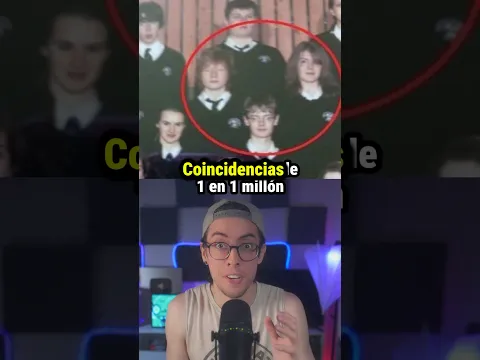 Coincidencias de 1 en 1 millón 😱 #shorts