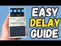 Understanding DELAY Pedals How to USE Them SETTINGS Guide
