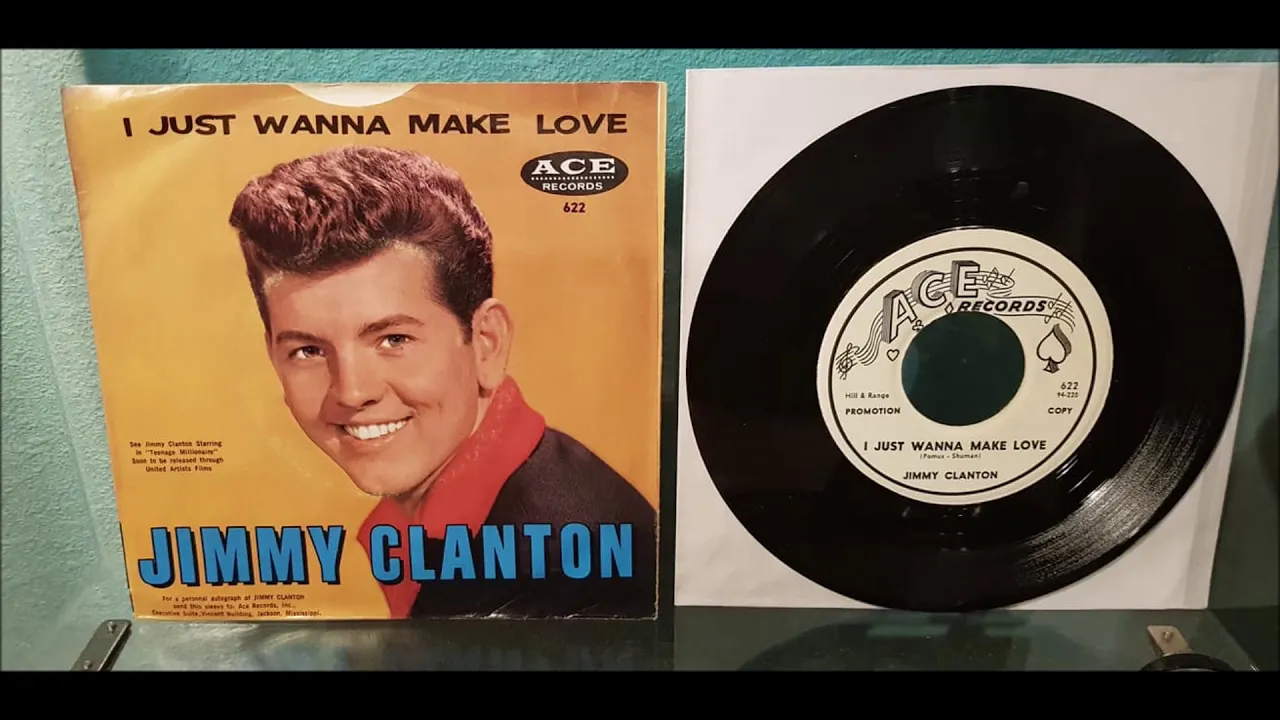 Jimmy Clanton - Don't Look At Me - 1961 Rock N Roll - ACE 622