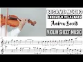Besame Mucho - Andrea Bocelli || Violin Sheet Music
