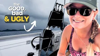 ⛵️SAILING for 72 HOURS TO…..? The Good, Bad & UGLY!🤢 Hallberg Rassy 352