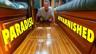 Running aground, epic varnishing and kissing a stingray!  |  Ep134