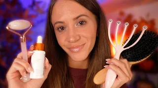 ASMR 1 Hour of Personal Attention 💤 Skincare, Massage & Hair Treatment