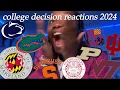 COLLEGE DECISION REACTIONS 2024 but normal and realistic vt psu northeastern umd