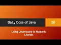 Daily Dose of Java -