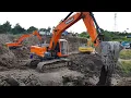 Download Lagu Video Kapal Keruk dan Truk Dam Muat Pasir di Tambang Terbesar dan Tersulit | Excavator | Dump Truck
