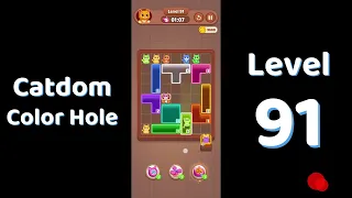 Catdom Color Hole Level 91 Screenshot