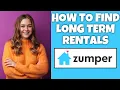 How To Find Long Term Rentals On Zumper Step By Step Guide - Zumper Tutorial