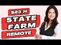 STATE FARM WORK FROM HOME 1600 A WEEK REMOTE JOBS 2023