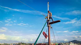 Shipyard Madness! First Days of Chaos on the Dry (88ft Wooden Boat)