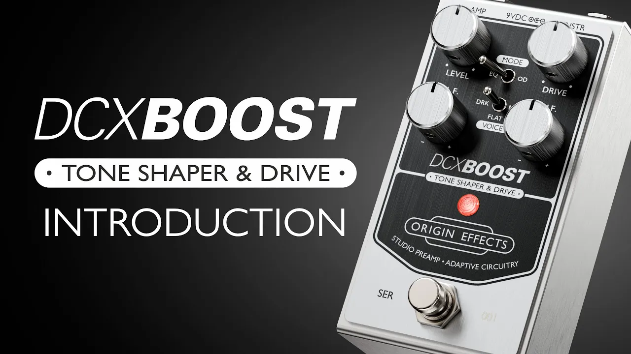Origin Effects DCX Bass Tone Shaper and Drive Pedal - Vintage King