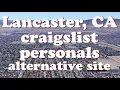 Craigslist Lancaster CA personals