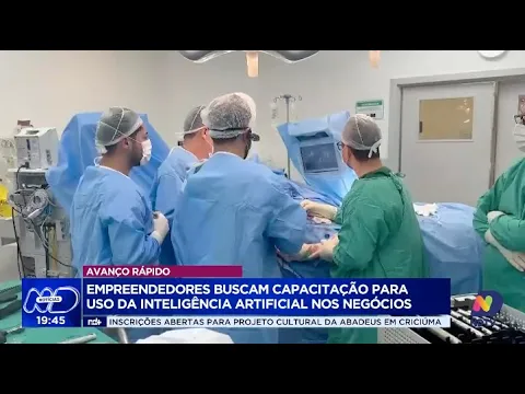 Empresários catarinenses buscam capacitação em inteligência artificial para negócios