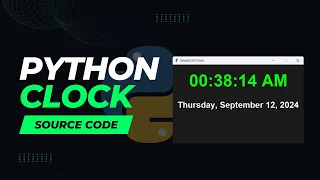 Build a Digital Clock In Python Python Project for Beginners