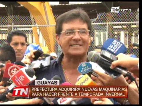 Prefectura adquirirá nuevas maquinarias para hacer frente a temporada invernal