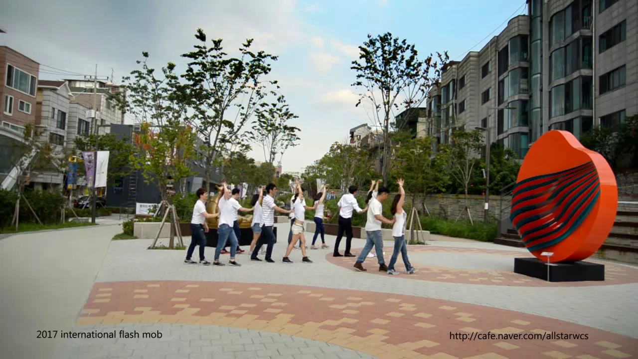 International Flash Mob 2017 - 올스타 웨스트코스트스윙  동호회