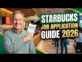 Starbucks Job Application Guide New 2026 UPDATE