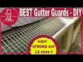 Best DIY Gutter Guards how to make and install custom gutter guards