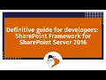 Set up a SharePoint Framework developer environment for SharePoint Server 2016