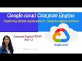 Deploying Applications on Google Compute Engine Part 2