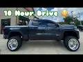 Traveled 10 HOURS for us to lift their truck 24x14 JTX FORGED Mcgaughys 7-9 2022 Sierra AT4