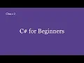 How to use Click Event for Button using visual Studio C for Beginners