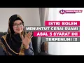 Syarat Istri Boleh Menuntut Cerai Suami Menurut Islam