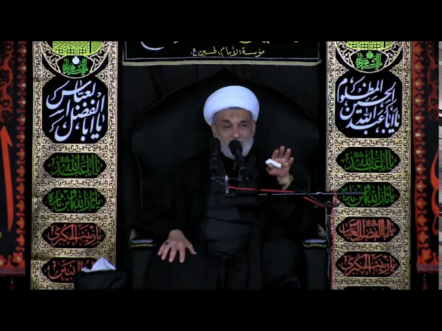 ⁣الحديث النبوي: انا وكافل اليتيم كهاتين في الجنه - محرم الحرام 1442 - الليلة 8 - الشيخ حيدر الشاوي