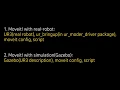 Universal Robot How to use UR3 using ROS with Moveit