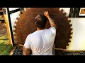 I Agreed to Paint a Saw Blade Then This Showed Up
