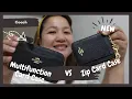 WHICH IS BETTER Coach Multifunction Card Case or Coach Zip Card Case