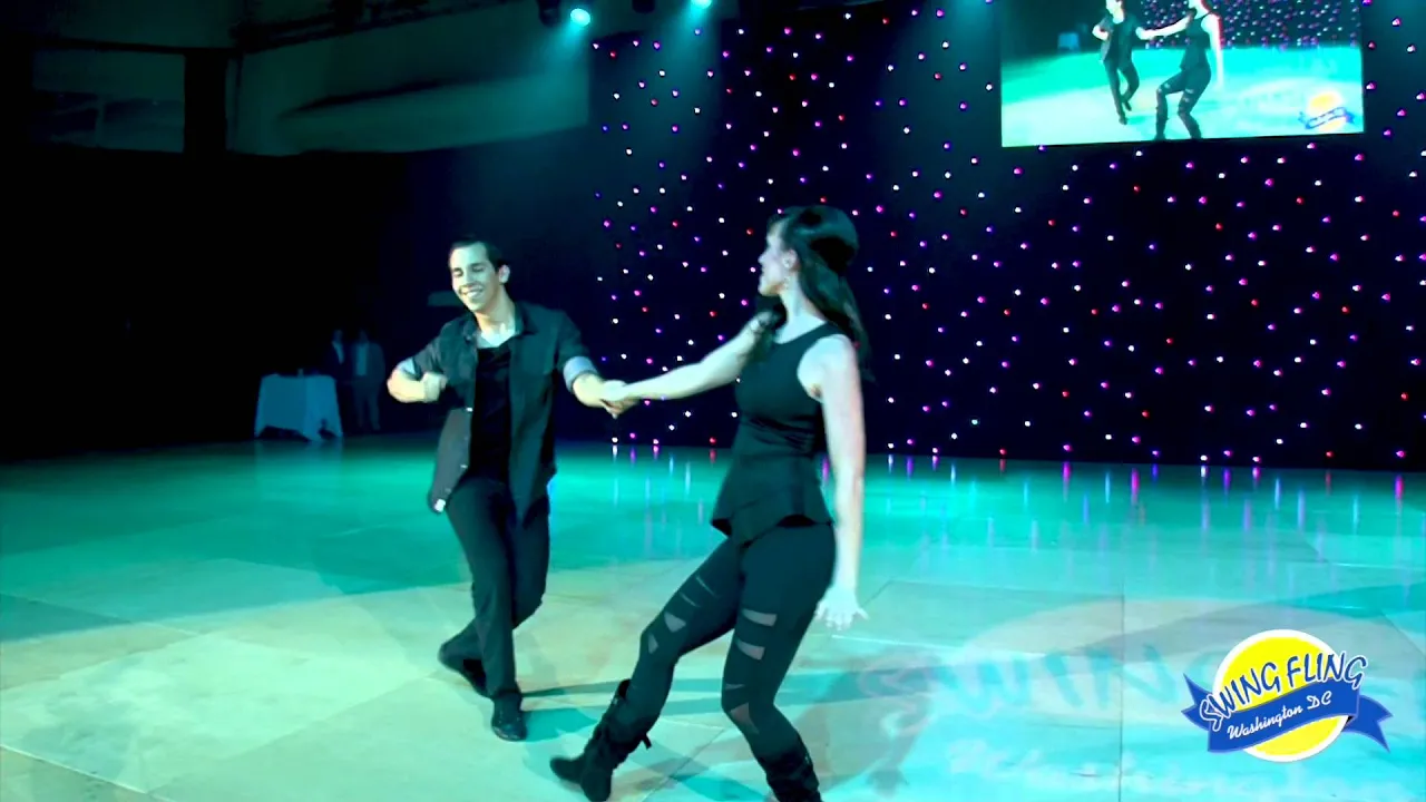 Swing Fling 2015 Superstar Show   Hugo Miguez & Stacy Kay