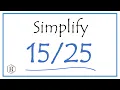 How to Simplify the Fraction