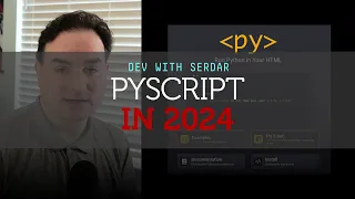PyScript Python in the browser revisited