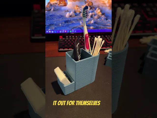 Custom-Designed Countertop Toiletry Holder video thumbnail