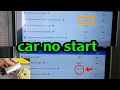 Toyota car no start dtc P0087 P0190 fuel rail pressure sensor