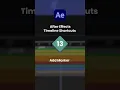 After Effects Timeline Shortcuts 13 - Add Marker
