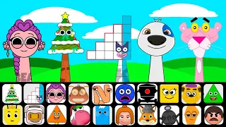  new sprunki ocs characters rumi christmas tree fifteen talking hank pink panther