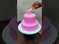 Strwaberry Step cake design