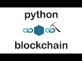 Making a BLOCKCHAIN in PYTHON WITH MINING