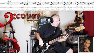 Bob Marley - Stir It Up - Bass Cover with Tabs,  4K