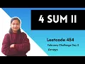 4 Sum II Leetcode 454 Arrays