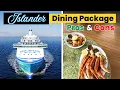 Is ULTIMATE DINING CHILL Worth It Margaritaville At Sea ISLANDER Dining Package Review