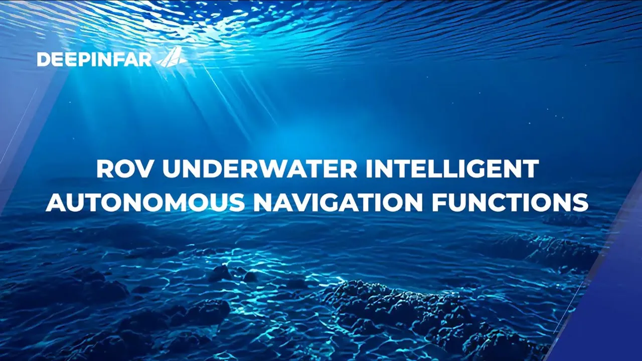 ROV Underwater Intelligent Autonomous Navigation Functions