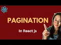 Pagination in React JS Understand the Concept of Pagination in React in Hindi