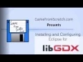 Using the Eclipse Java IDE with LibGDX