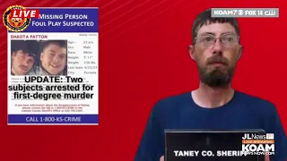 Body of missing Parsons man located Two arrested facing First Degree Murder
