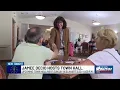 Jamee Decio meets supporters at Marshall County Council for Aging