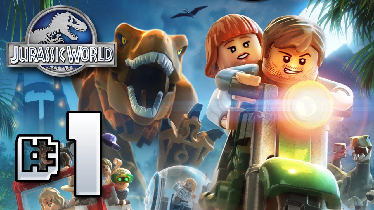 LEGO Jurassic World Video Game Walkthrough Gameplay Part 1 - Prologue (PS4)
