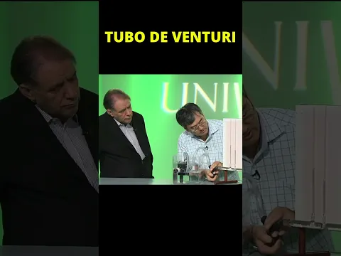 EXPERIMENTO QUE INDICA RELAÇÃO ENTRE VELOCIDADE E PRESSÃO | Cláudio Furukawa e Gil da Costa